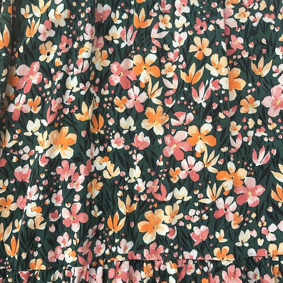 Zara floral midi dress size medium - Picture 4 of 6